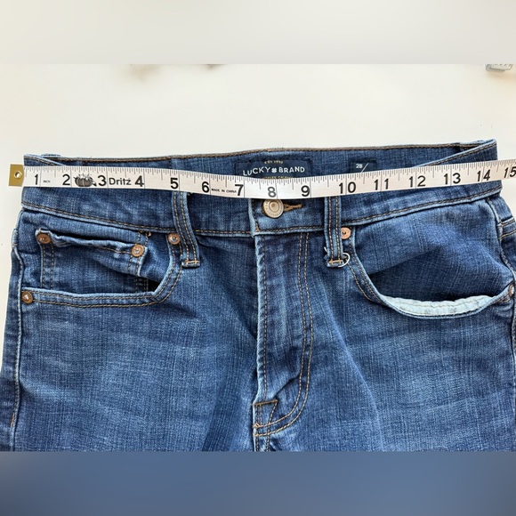 Lucky Brand Blue 105 Slim Taper Denim Jeans- size 28/32 - Picture 6 of 9